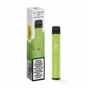 Elf Bar Apple Peach Engångs Vape