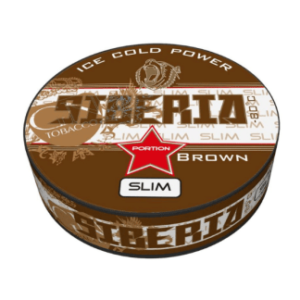 Siberia Brown Slim Portionssnus