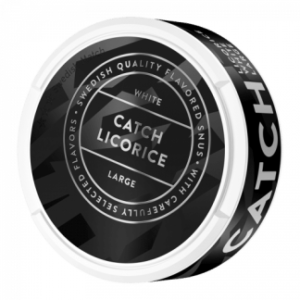 Catch White Licorice Portionssnus