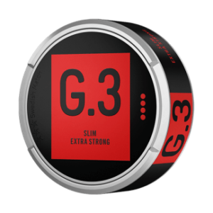 G.3 Extra Strong Slim Portionssnus
