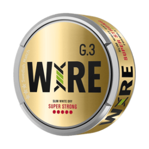 G.3 WIRE Slim White Dry Super strong