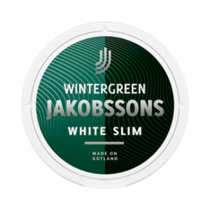 Jakobssons White Slim Wintergreen