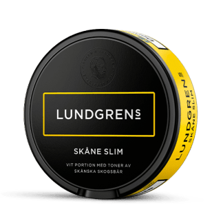 Lundgrens Skåne Slim Vit Portionssnus