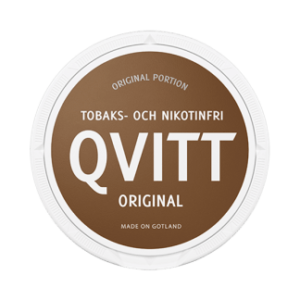 Qvitt Original Nikotinfritt Portionssnus