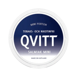Qvitt Salmiak Mini Nikotinfritt