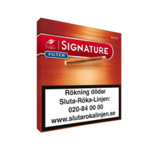 Signature Filter Red Cigariller