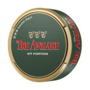 Tre Ankare White Portionssnus