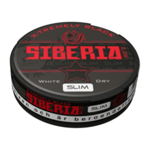 Siberia X-tremely Black White Dry Slim Portion