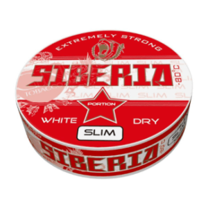 Siberia White Dry Slim Portionssnus