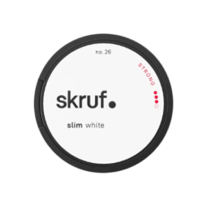 Skruf no. 26 Slim White Strong