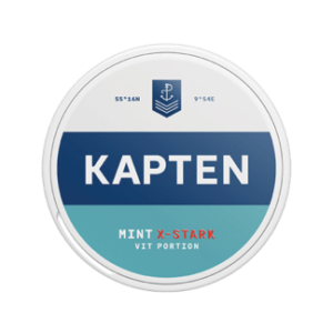 Kapten Mint Extra Stark Portionssnus