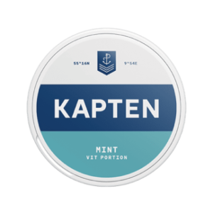 Kapten Mint Vit Portionssnus