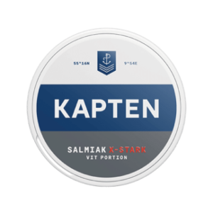 Kapten Salmiak Extra Stark Portionssnus