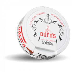 Odens Lakrits Extreme White Dry Portionssnus