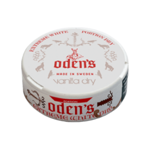 Odens vanilla Extreme White Dry Portion