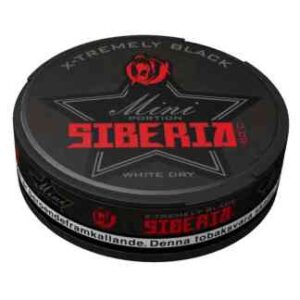 Siberia Mini Black White Dry Portionssnus
