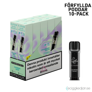 Elfa Mesh Pod | Cranberry Grape | Förfylld Pod | 2*10pack