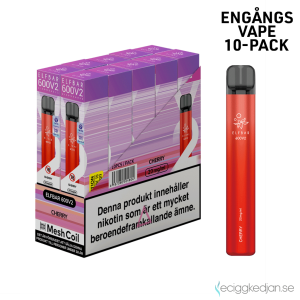 Elfbar V2 Mesh | Cherry | Engångs Vape | 20mg | 10pack