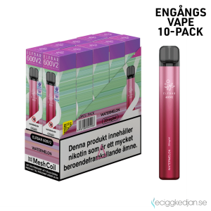 Elfbar V2 Mesh | Watermelon | Engångs Vape | 20mg | 10pack