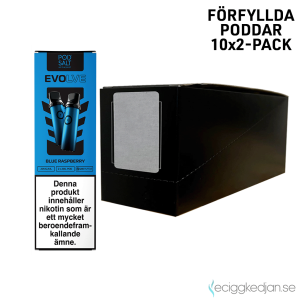 Evolve Mesh Pod | Blue Raspberry | Förfylld Pod | 2*10pack