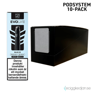 Evolve Mesh Pod Kit | Starter Kit (Blue) Blue Ice | Batteri inkl Förfylld Pod | 2*10pack