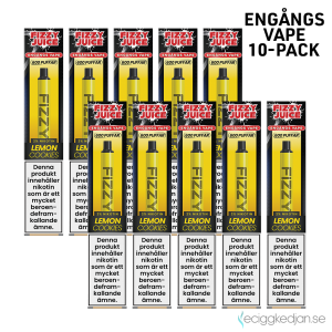 Fizzy | Lemon Cookies | Engångs Vape | 20mg | 10pack | OBS!! Utgånget Datum