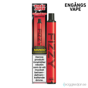 Fizzy | Mango Strawberry | Engångs Vape | 20mg | OBS!! Utgånget Datum