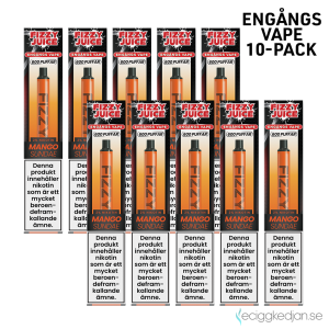 Fizzy | Mango Sunday | Engångs Vape | 20mg | 10pack | OBS!! Utgånget Datum