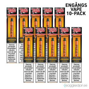 Fizzy | Orange Soda | Engångs Vape | 20mg | 10pack | OBS!! Utgånget Datum