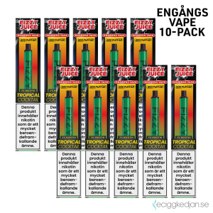 Fizzy | Tropical Cocktail | Engångs Vape | 20mg | 10pack | OBS!! Utgånget Datum