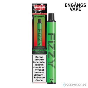 Fizzy | Watermelon Guava | Engångs Vape | 20mg | OBS!! Utgånget Datum