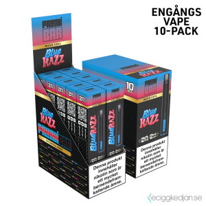 Frunk Bar Mesh | Blue Razz | Engångs Vape | 20mg | 10pack