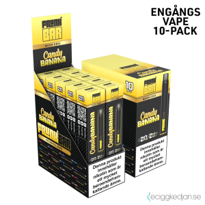 Frunk Bar Mesh | Candy Banana | Engångs Vape | 20mg | 10pack
