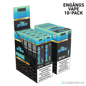 Frunk Bar Mesh | Sour Blue Razz | Engångs Vape | 20mg | 10pack