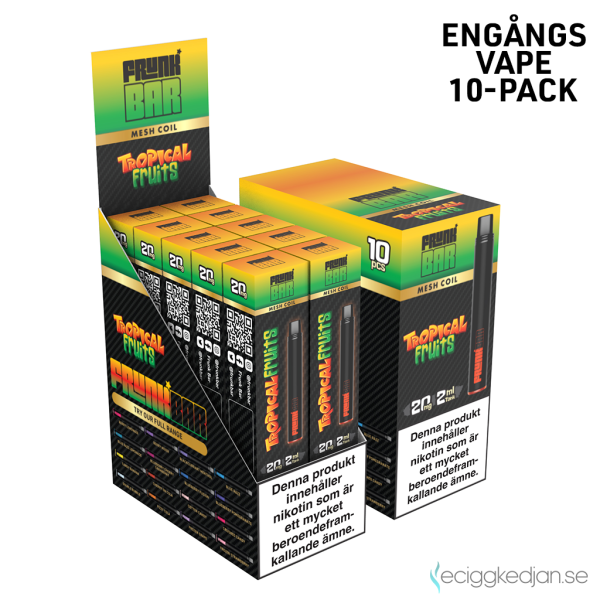 Frunk Bar Mesh | Tropical Fruits | Engångs Vape | 20mg | 10pack