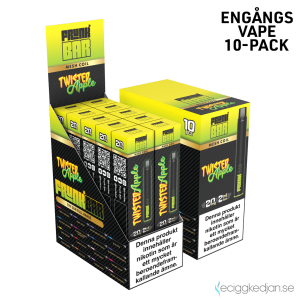 Frunk Bar Mesh | Twisted Apple | Engångs Vape | 20mg | 10pack