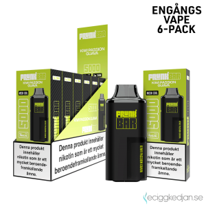Frunk 5000 Mesh | Kiwi Passion Guava | Engångs Vape | 14mg | 6pack