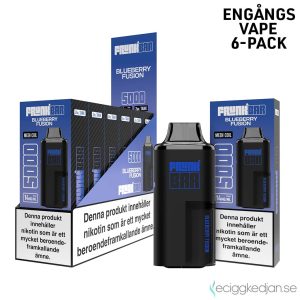 Frunk 5000 Mesh | Blueberry Fusion | Engångs Vape | 14mg | 6pack