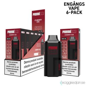 Frunk 5000 Mesh | Cherry Ice | Engångs Vape | 14mg | 6pack