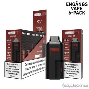 Frunk 5000 Mesh | Cola Ice | Engångs Vape | 14mg | 6pack