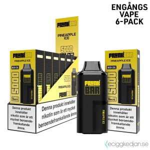 Frunk 5000 Mesh | Pineapple Ice | Engångs Vape | 14mg | 6pack