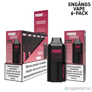 Frunk 5000 Mesh | Raspberry Lemonade | Engångs Vape | 14mg | 6pack