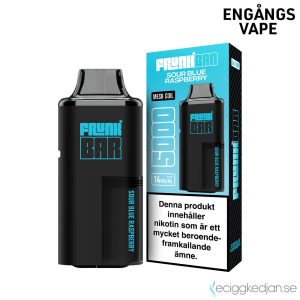 Frunk 5000 Mesh | Sour Blue Raspberry | Engångs Vape | 14mg