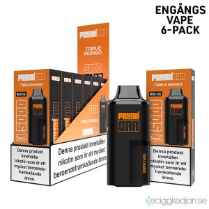 Frunk 5000 Mesh | Triple Mango | Engångs Vape | 14mg | 6pack