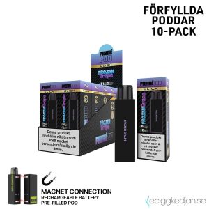 Frunk Pod Click Mesh | Frozen Grape | Förfylld Pod | 10pack
