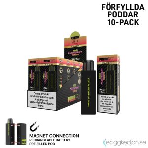 Frunk Pod Click Mesh | Kiwi Passion Guava | Förfylld Pod | 10pack