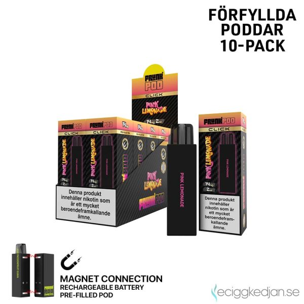 Frunk Pod Click Mesh | Pink Lemonade | Förfylld Pod | 10pack
