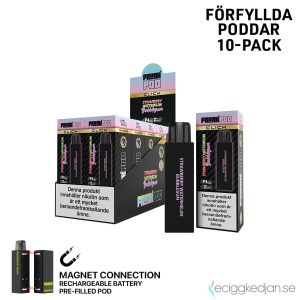 Frunk Pod Click Mesh | Strawberry Watermelon Bubblegum | Förfylld Pod | 10pack