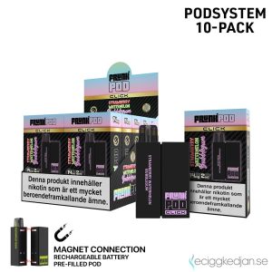 Frunk Pod Click Mesh Kit | Strawberry Watermelon Bubblegum | Batteri inkl Förfylld Pod | 2*10pack