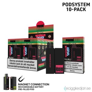 Frunk Pod Click Mesh Kit | Watermelon Splash | Batteri inkl Förfylld Pod | 2*10pack
